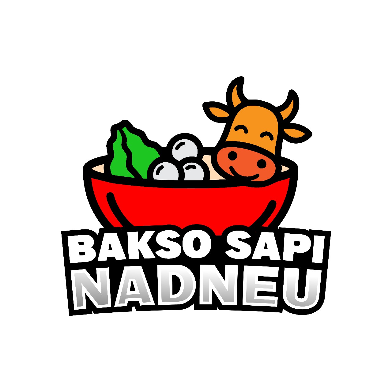 Logo Bakso Nikmat